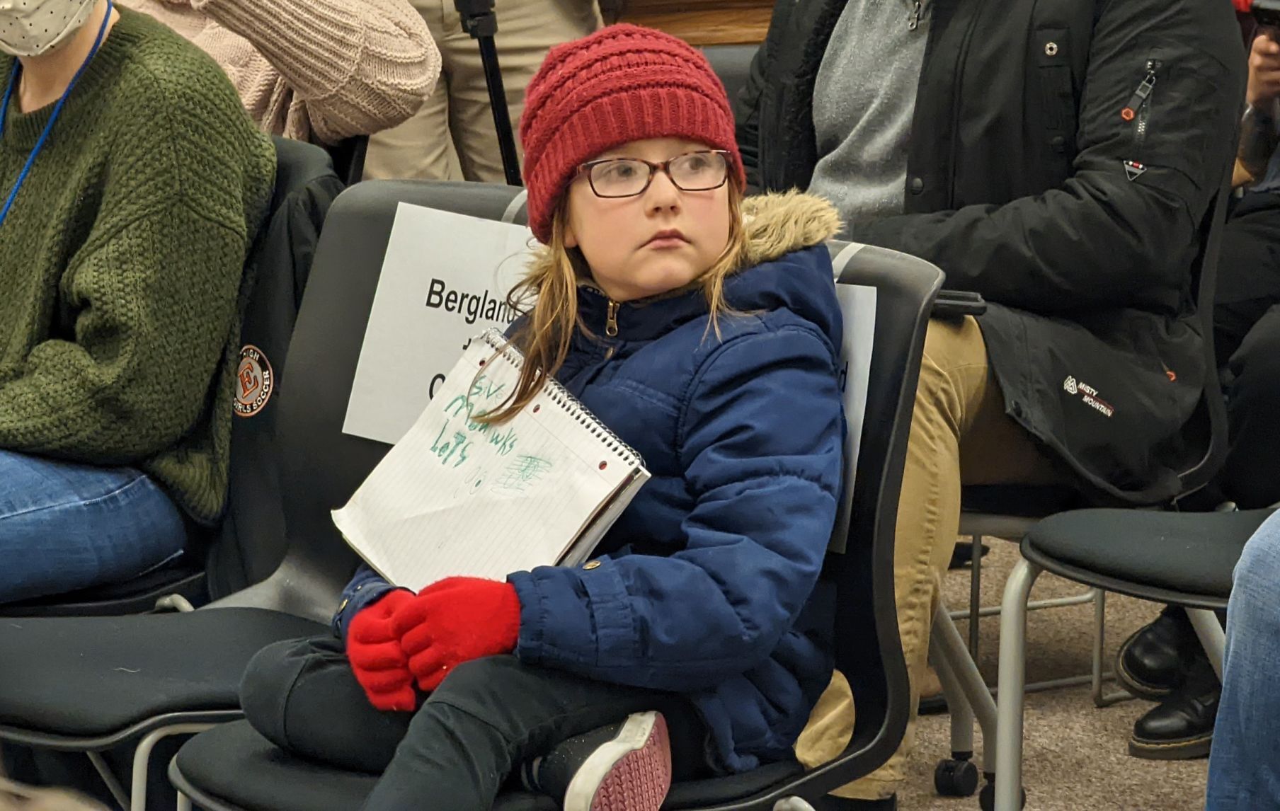 MC School Board 12-6 Little Girl